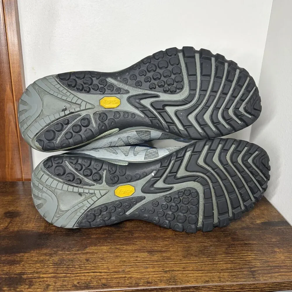 Size 8.5 Womens - Merrell Siren Edge 3 Hiking Shoes Grey/Blue